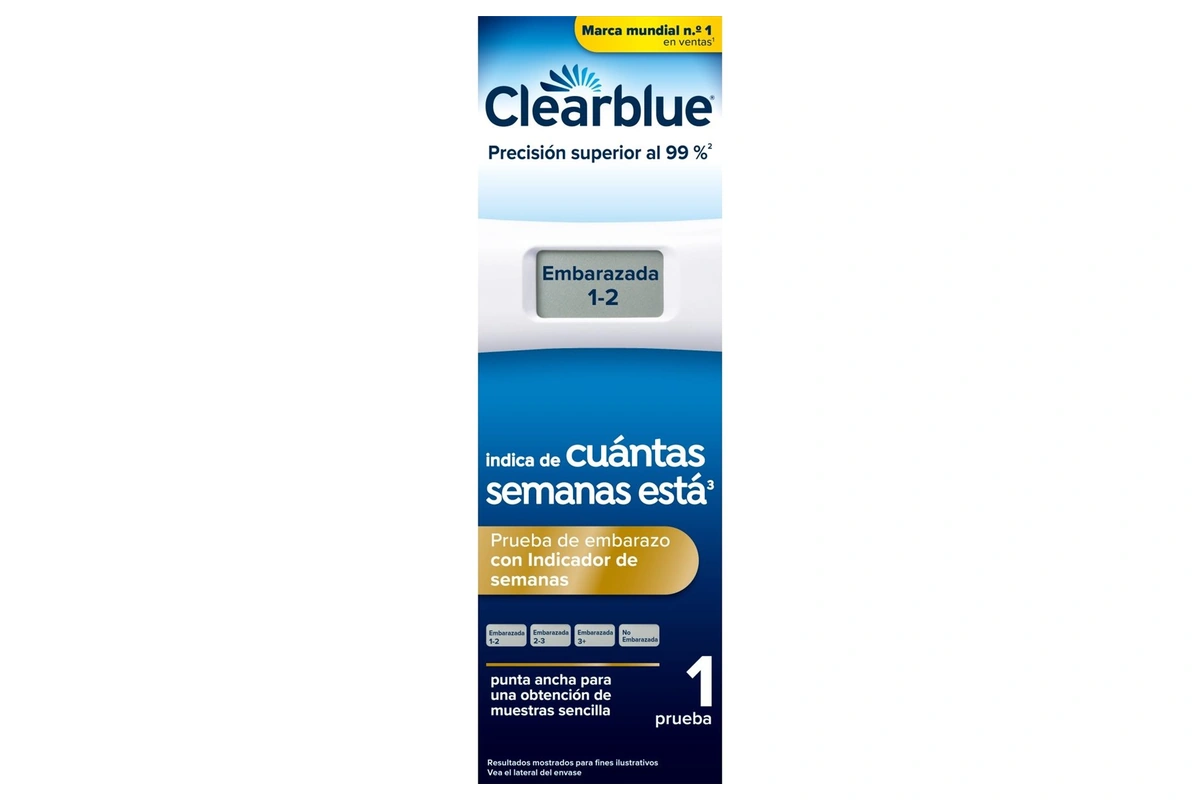 Clearblue Digital Test d'embaràs amb indicador de setmanes