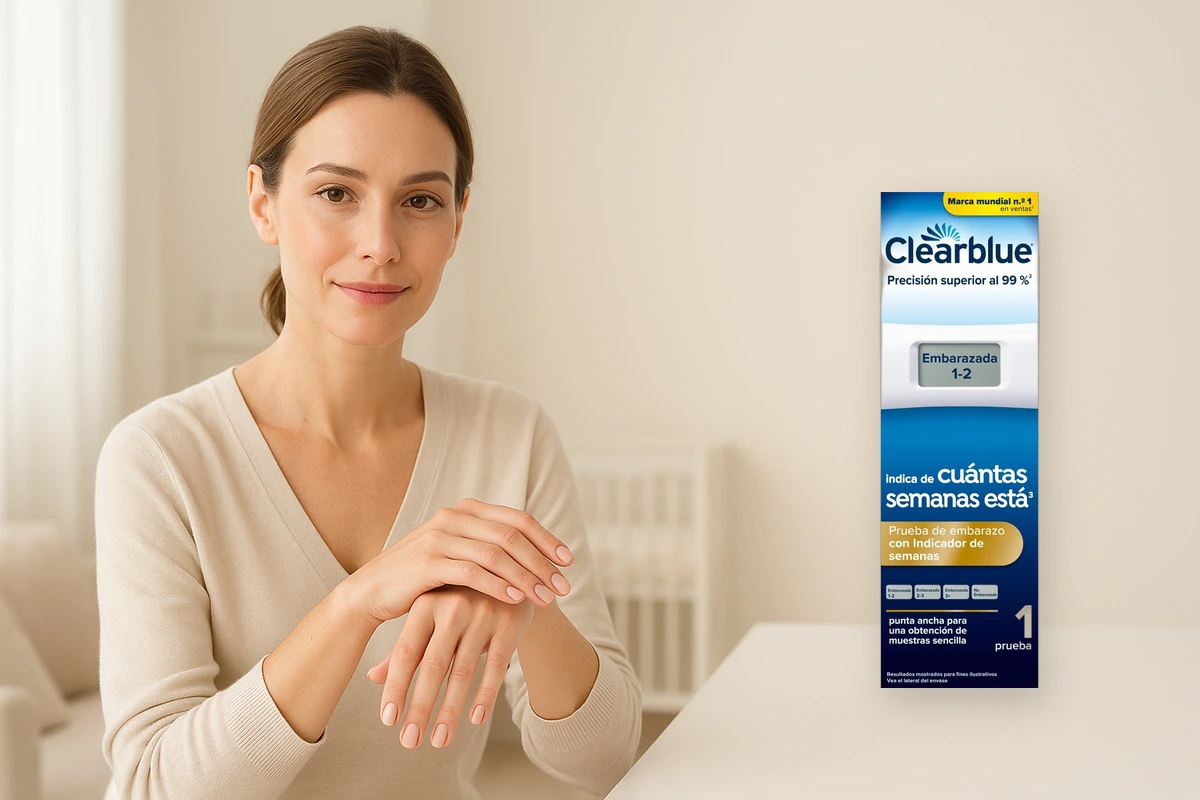 Clearblue Digital Test d'embaràs amb indicador de setmanes 2