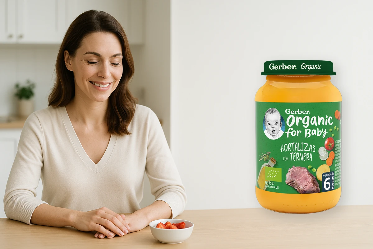 Gerber Organic Tarrito ecològic 190 g 2