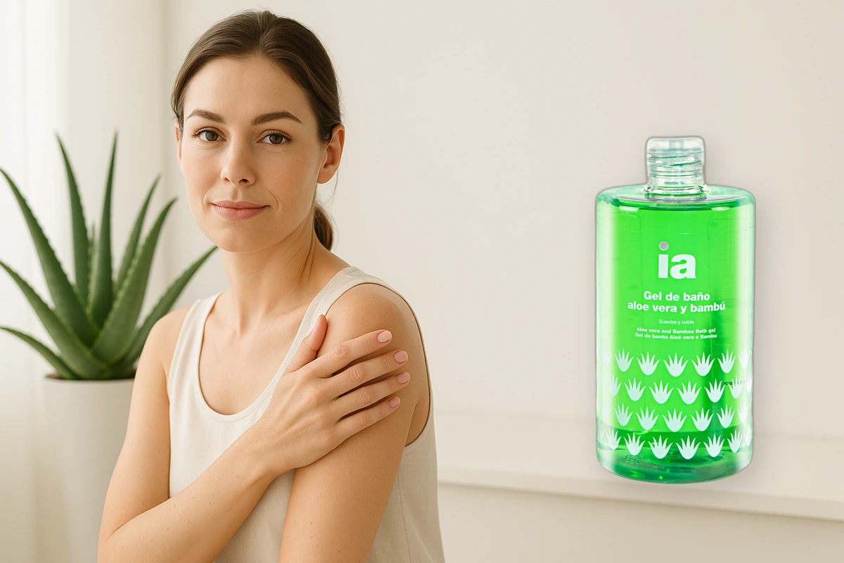 Interapothek Gel de baño aloe vera y bambú 2
