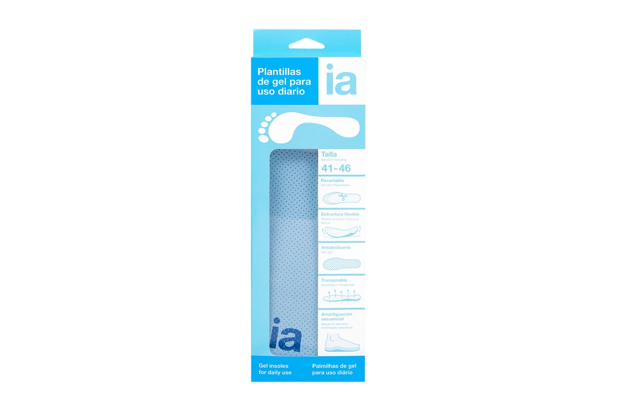 Interapothek Plantillas de gel para uso diario 41-46