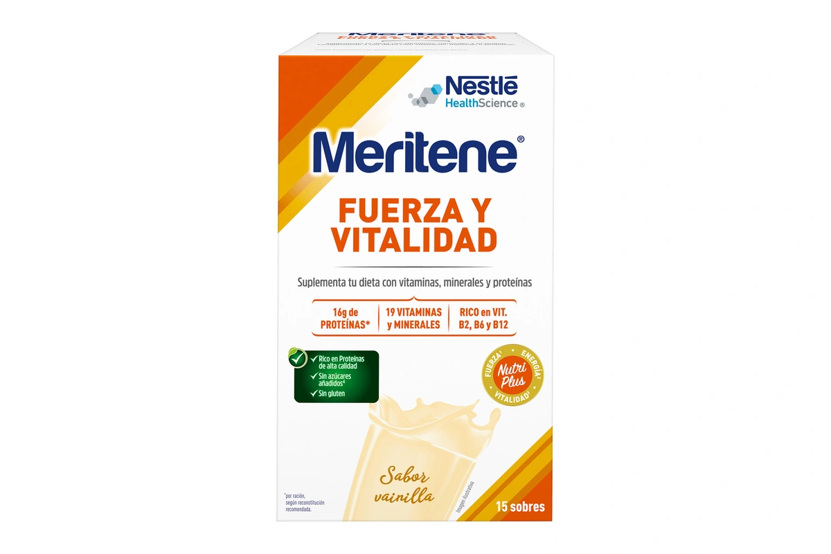 Meritene Fuerza y Vitalidad vainilla