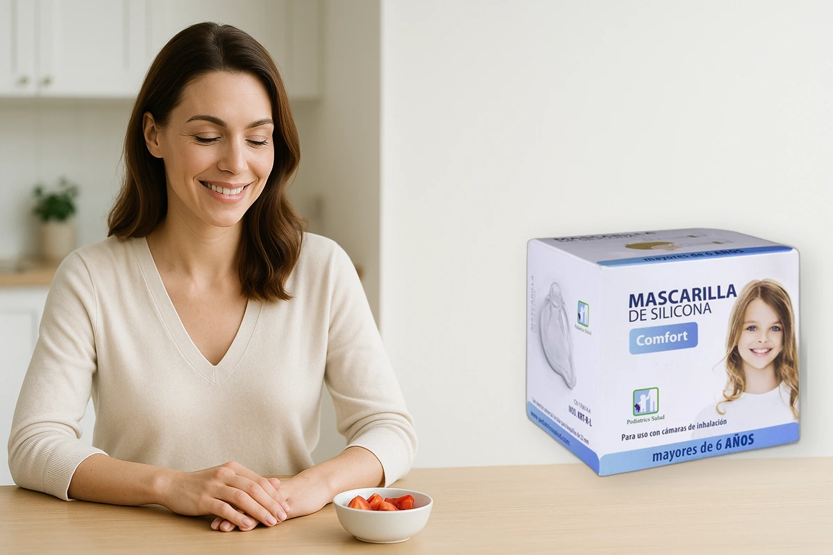 Pediatrics Salud Mascareta de silicona Comfort 2