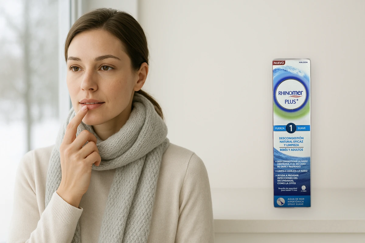 Rhinomer Plus Esprai nasal d'aigua de mar 2